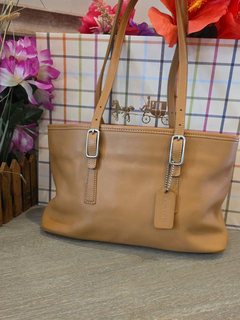 Coach Vintage Classic Legacy Shopper #9813
